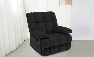 Fotoliu Rotativ cu Recliner KJC4423 Negru