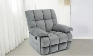 Fotoliu Rotativ cu Recliner KJC4423 Gri