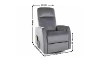 Fotoliu Recliner KJ9908 Gri 1
