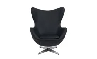 Fotoliu Living Rotativ KJLC-132 Negru 2