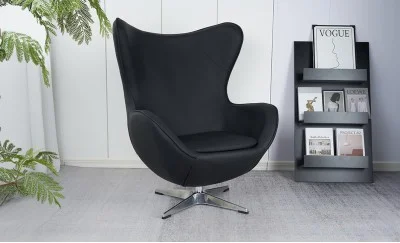 Fotoliu Living Rotativ KJLC-132 Negru