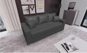 Canapea Extensibilă Claudia Bonell Mini, Gri inchis