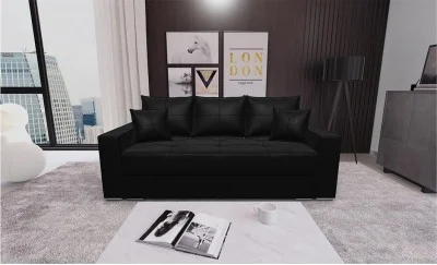 Canapea Extensibilă Claudia Bonell Mini, Negru