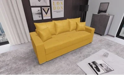Canapea Extensibilă Claudia Bonell Mini, Galben