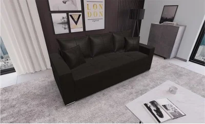 Canapea Extensibilă Claudia Bonell Mini, Maro inchis