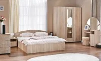 Dormitor Modern Inter Bardolino cu Dulap 3 Uși 1