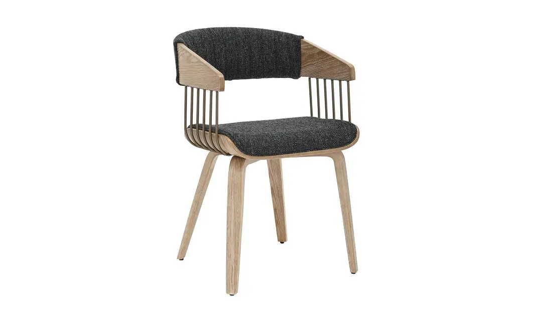 Scaun Living JY6342X-M Gri Inchis 4