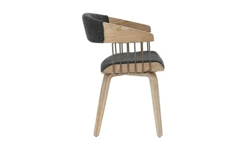 Scaun Living JY6342X-M Gri Inchis