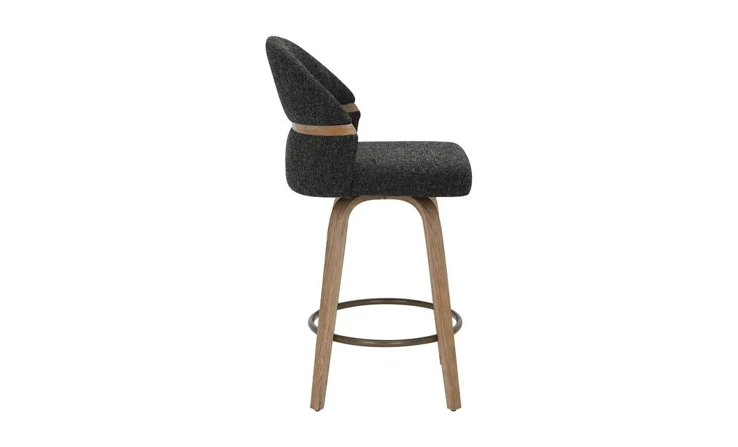 Scaun Bar JY3220X-M Gri Inchis 4