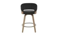Scaun Bar JY3248X-M Gri Inchis 5