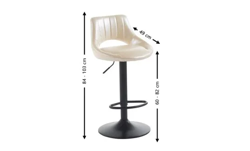 Scaun Bar KJC338 Bej