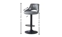 Scaun Bar KJC338 Gri
