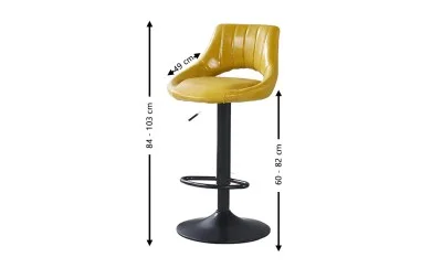 Scaun Bar KJC338 Mustar