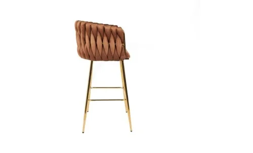 Scaun Bar KJC365 Maro & Picioare Aurii