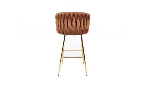 Scaun Bar KJC365 Maro & Picioare Aurii