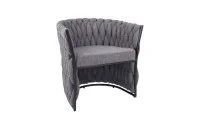 Scaun Living KJC4342 Gri Închis 3