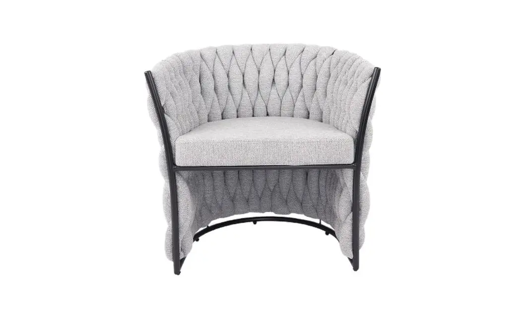Scaun Living KJC4342 Gri Deschis 2