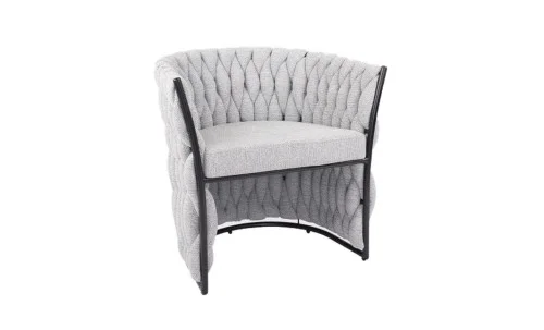 Scaun Living KJC4342 Gri Deschis