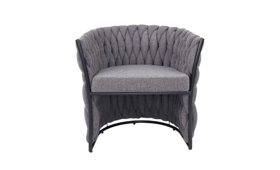 Scaun Living KJC4342 Gri Închis 2
