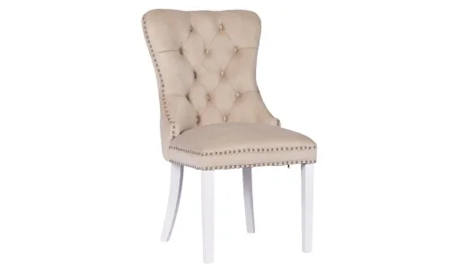 Scaun Living KJC005 Bej/Alb