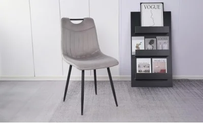 Scaun Living Tapitat KJC0358 Gri