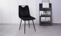 Scaun Living Tapitat KJC0358 Negru
