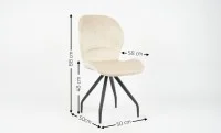 Scaun Living KJC0360 Beige