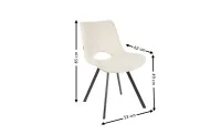 Scaun Living KJC361 Bej 1
