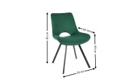 Scaun Living KJC361 Verde