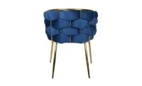 Scaun Living Tapitat KJC15 Albastru 4