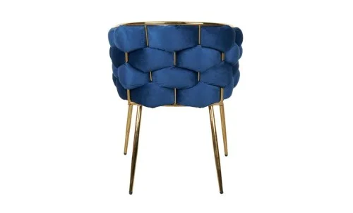 Scaun Living Tapitat KJC15 Albastru