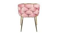 Scaun Living Tapitat KJC15 Roz 3