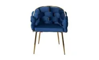 Scaun Living Tapitat KJC15 Albastru 5