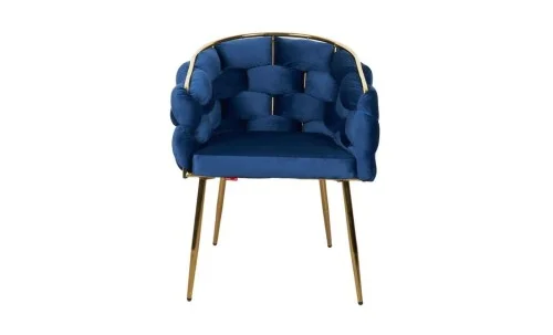 Scaun Living Tapitat KJC15 Albastru