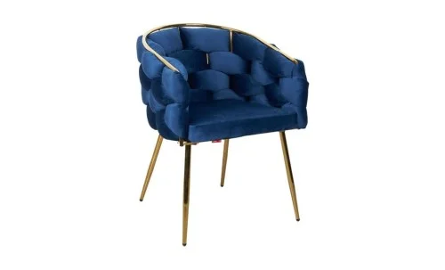 Scaun Living Tapitat KJC15 Albastru