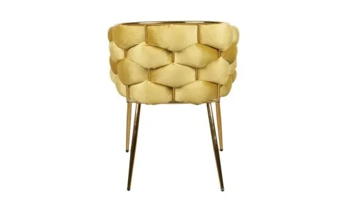 Scaun Living Tapitat KJC15 Mustar