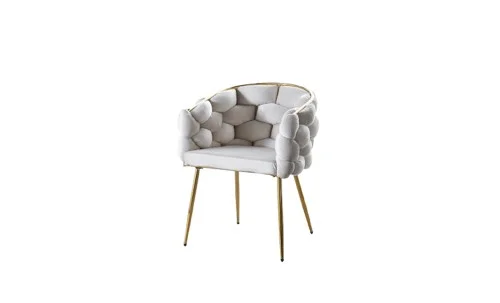 Scaun Living Tapitat KJC15 Bej