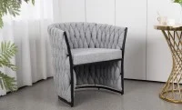 Scaun Living KJC4342 Gri Deschis