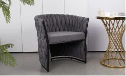 Scaun Living KJC4342 Gri Închis