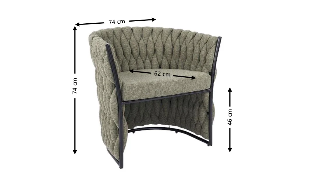 Scaun Living KJC4342 Verde 1
