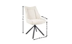 Scaun Living KJC4346 Bej