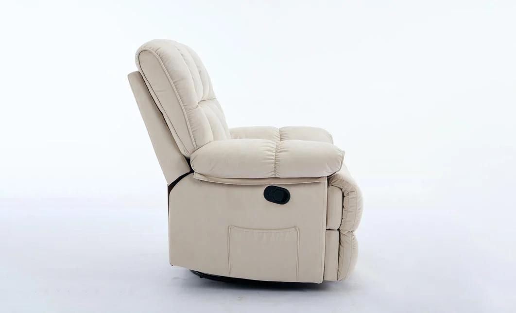 Fotoliu Rotativ cu Recliner KJC4423 Bej 6