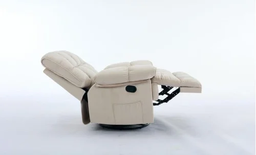 Fotoliu Rotativ cu Recliner KJC4423 Bej