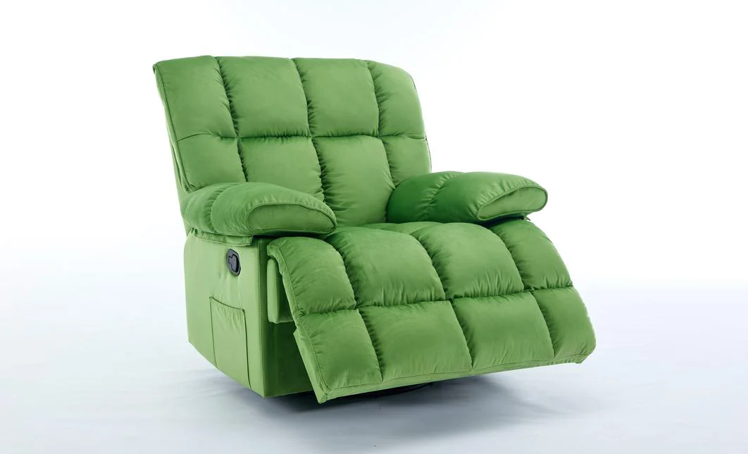 Fotoliu Rotativ cu Recliner KJC4423 Verde 2