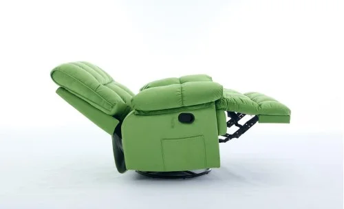 Fotoliu Rotativ cu Recliner KJC4423 Verde