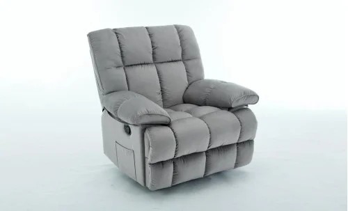 Fotoliu Rotativ cu Recliner KJC4423 Gri