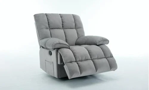 Fotoliu Rotativ cu Recliner KJC4423 Gri