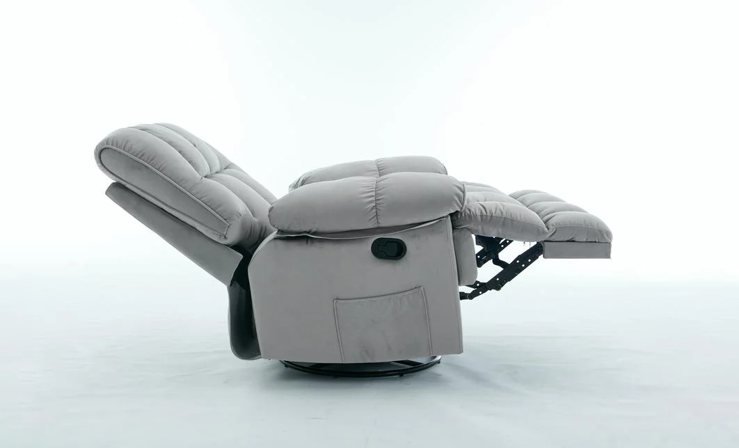 Fotoliu Rotativ cu Recliner KJC4423 Gri 3