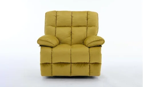 Fotoliu Rotativ cu Recliner KJC4423 Mustar