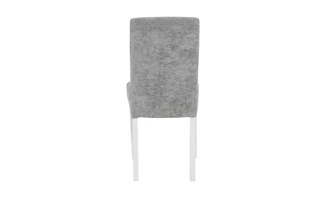 Scaun Living KJC5698 Gri cu Picioare Albe 5